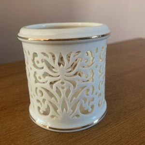 Lenox pierced China votive